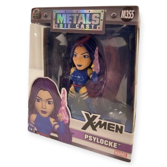 Marvel Metal Die‎ Cast X-men Psylocke - Picture 1 of 3